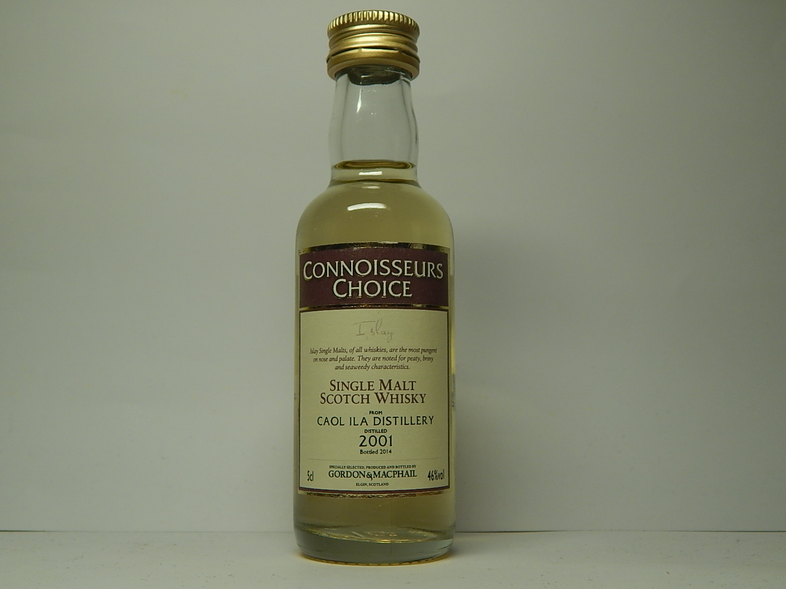 ISMSW 13yo 2001-2014 "Connoisseurs Choice" 5cl 46%vol